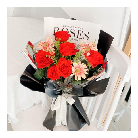 Bó hoa tươi tặng sếp nam