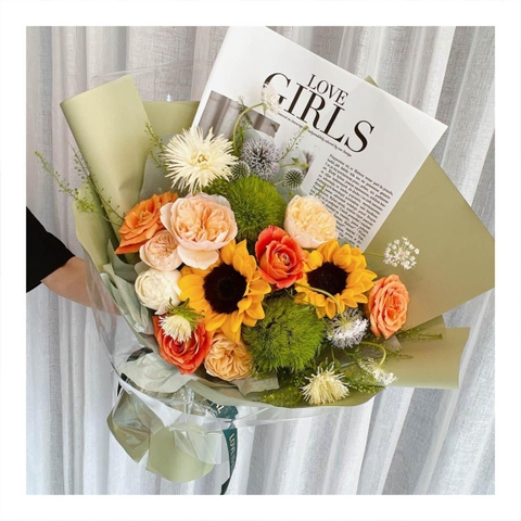 Bó hoa tươi tốt nghiệp