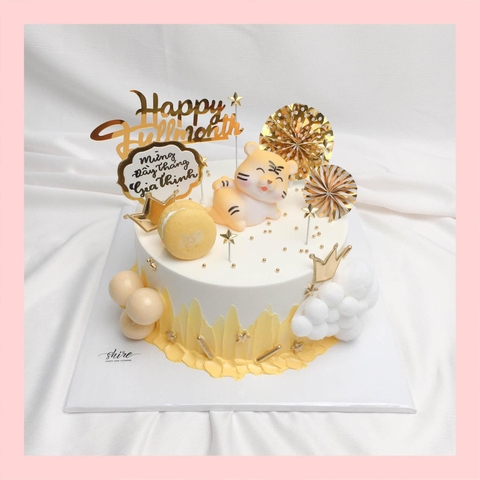 Bánh kem tuổi dần/con cọp - Bánh sinh nhật trẻ em