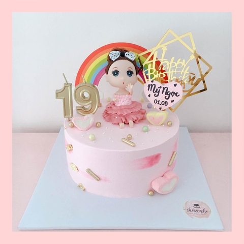 Bánh kem búp bê - Bánh sinh nhật bé gái