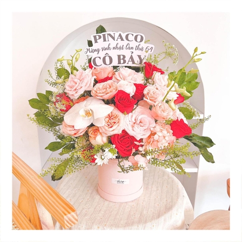 Giỏ hoa tươi mừng sinh nhật