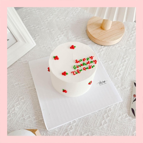 Bánh mini style Hàn Quốc -  Bánh kem bơ mini 10-12cm Korean style