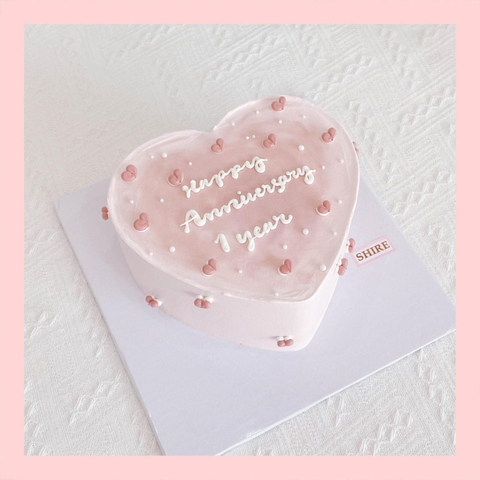 Bánh kem hình trái tim