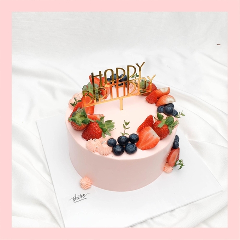 Bánh kem trang trí trái cây - Bánh kem sinh nhật