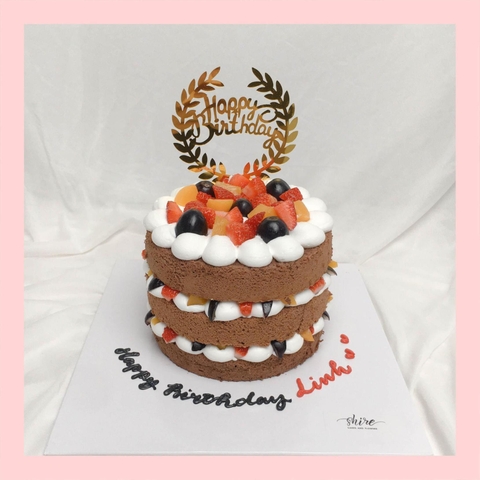 Bánh kem trang trí trái cây - Bánh kem sinh nhật