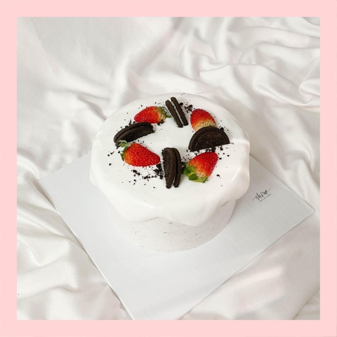 Bánh kem sữa oreo - Bánh kem sinh nhật