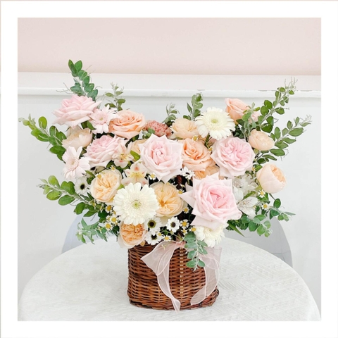 Giỏ hoa tươi mừng sinh nhật