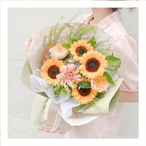 Bó hoa tươi tốt nghiệp