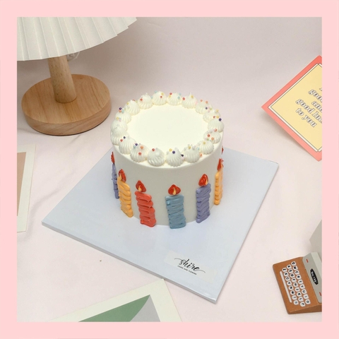 Bánh mini style Hàn Quốc -  Bánh kem bơ mini 10-12cm Korean style