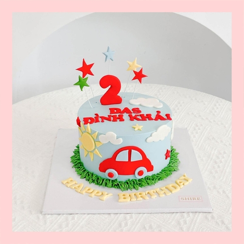 Bánh kem tạo hình vũ trụ/ thể thao - Bánh kem fondant