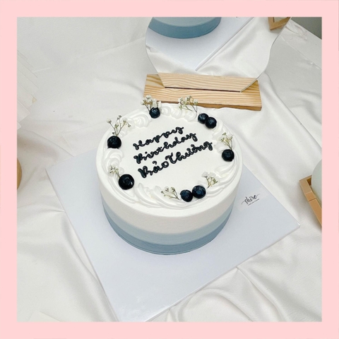 Bánh trang trí việt quất - Bánh kem sinh nhật