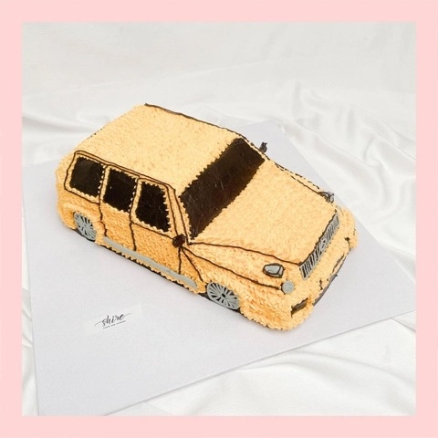 Bánh tạo hình xe hơi/bóng đá 3D - Bánh sinh nhật bé trai