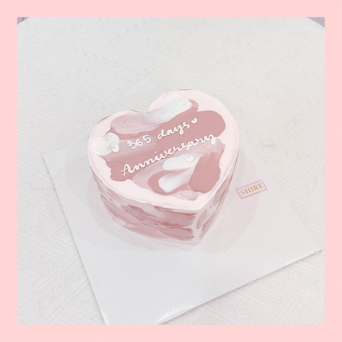 Bánh kem hình trái tim