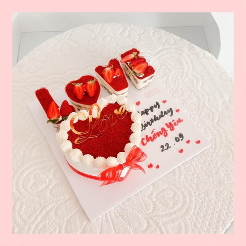 Set bánh nhiều loại