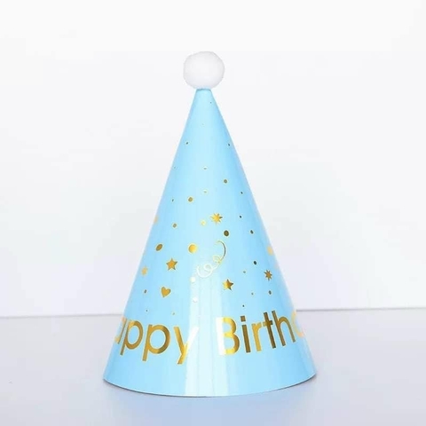 Mũ (Nón) sinh nhật giấy bóng Hàn Quốc