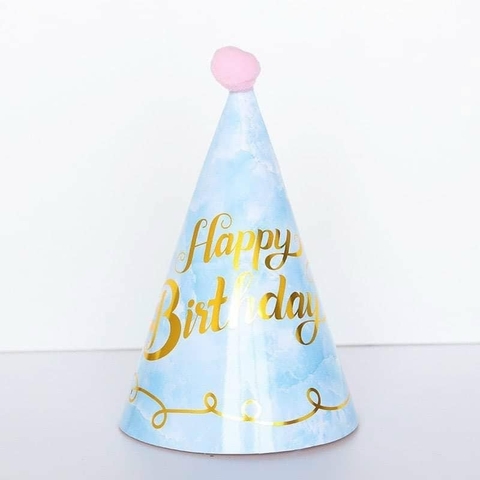 Mũ (Nón) sinh nhật giấy bóng Hàn Quốc