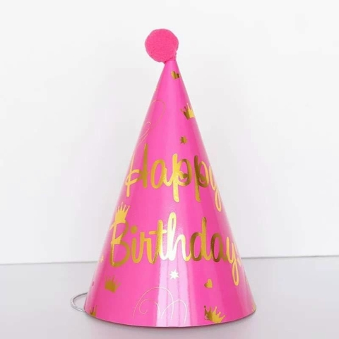 Mũ (Nón) sinh nhật giấy bóng Hàn Quốc