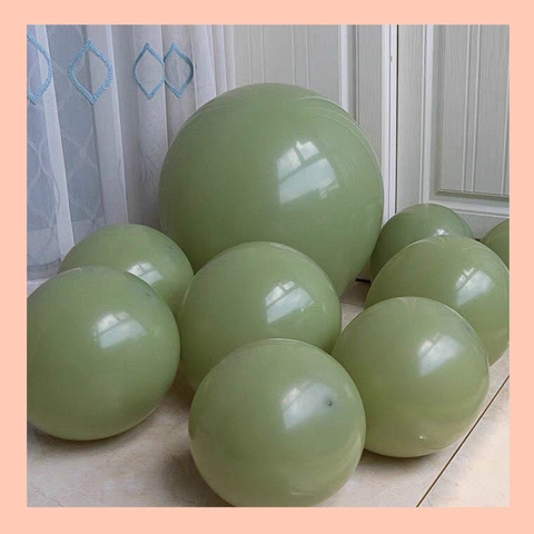 Bong bóng TX - Tone màu tây (Set 10 bóng)