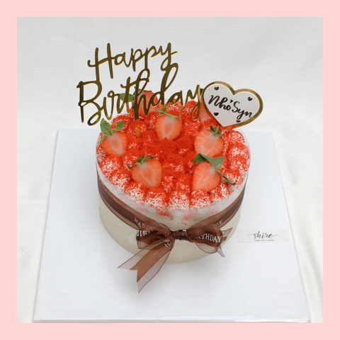 Tiramisu cỡ nhỏ 12-14cm - Bánh kem tiramisu dạng ổ