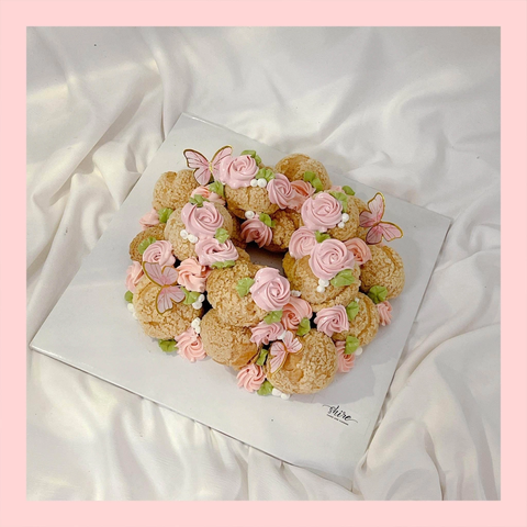 Su kem giòn sinh nhật cho bé - Choux creme trang trí phụ kiện