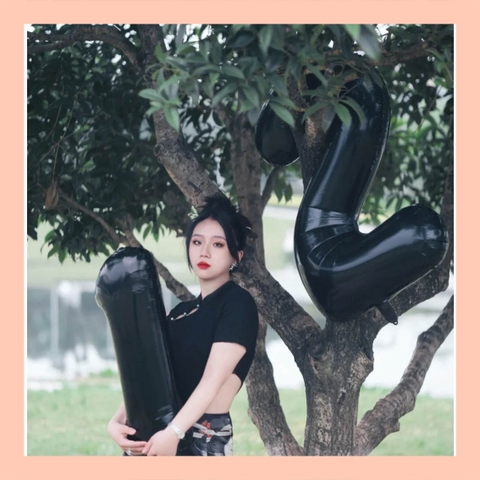 Phao số - Màu đen