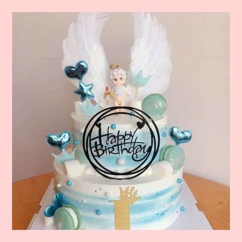 Bánh kem em bé trai - Bánh sinh nhật cho bé trai