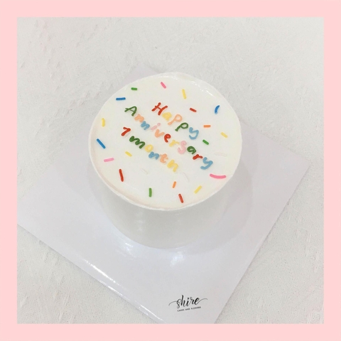 Bánh mini style Hàn Quốc -  Bánh kem bơ mini 10-12cm Korean style