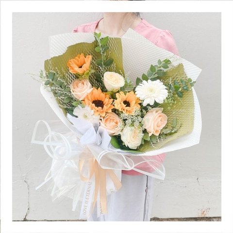 Bó hoa tươi tốt nghiệp