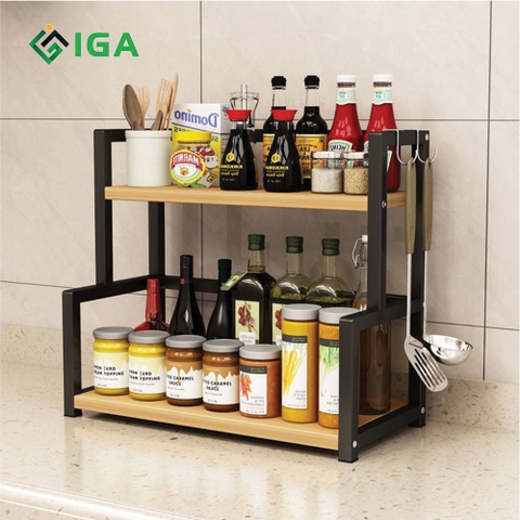 Kệ gia vị nhà bếp hiện đại