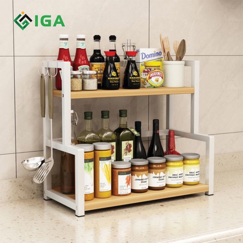 Kệ gia vị nhà bếp hiện đại