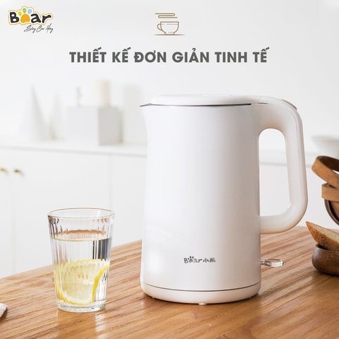 Ấm siêu tốc 1.5L Bear ZDH-B15T1