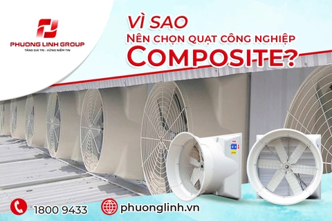 Quạt công nghiệp Composite: Giải pháp thông gió tối ưu