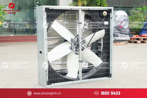 Quạt thông gió cánh POM: Đột phá về độ bền và hiệu suất trong môi trường khắc nghiệt