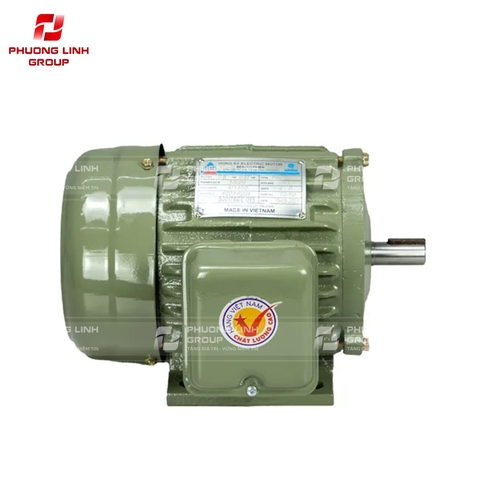Motor điện 3 pha 1.1kW 1450v/p IP55 IE1 Hồng Ký