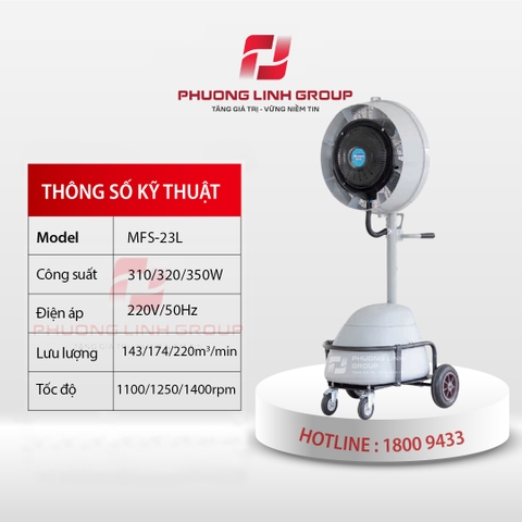 Quạt phun sương ly tâm MFS-23L