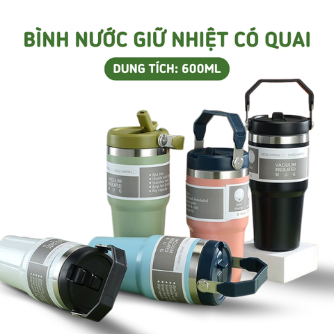 Bình giữ nhiệt có quai- dung tích 600ml