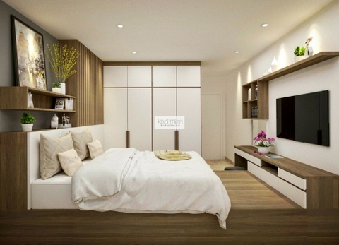 Thiết kế nội thất căn hộ mẫu 3