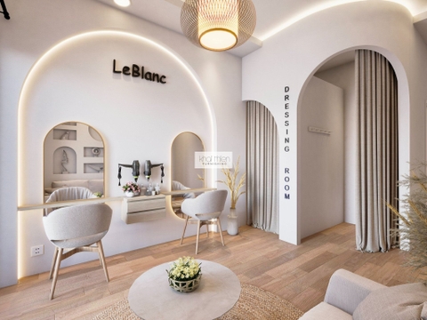 Thiết kế nội thất và thi công hoàn hiện cải tạo LeBLanc Nail House - 280 Hoà Bình, hiệp Tân, Tân Phú