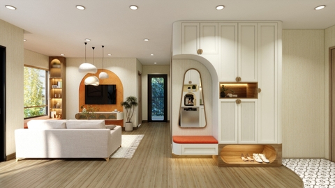 Thiết kế và thi công nội thất căn hộ 2 PN Vinhome Grand Park Quận 9