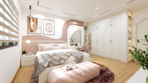 Thiết kế Phòng Ngủ Nhà Phố Quận 8