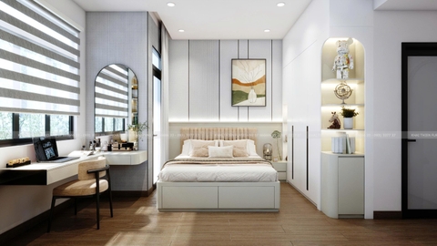 Mẫu Phòng ngủ Tối giản, Hiện đại, Ứng dụng cho mọi không gian