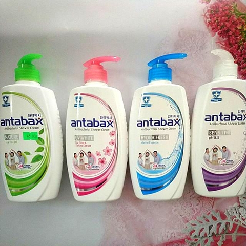 Sữa tắm bảo vệ da kháng khuẩn Antabax 550ml, 1 thùng = 12 chai