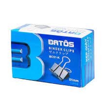 Kẹp sắt đen Batos 51mm