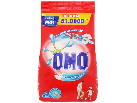 Xà phòng (Bột giặt) OMO đỏ 3Kg