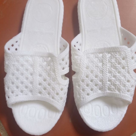 Dép tổ ong trắng đẹp