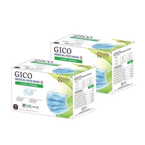 Khẩu trang y tế 4 lớp Gico Medical ( 50 cái / 1 Hộp )