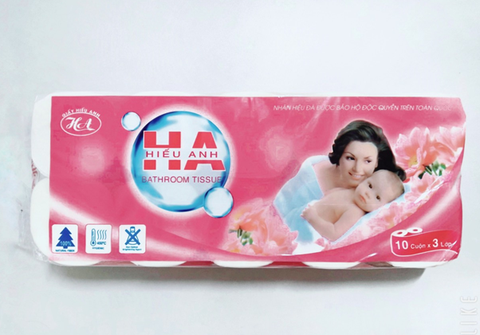 Giấy VS Hiếu Anh không lõi (10 cuộn = 1 dây)