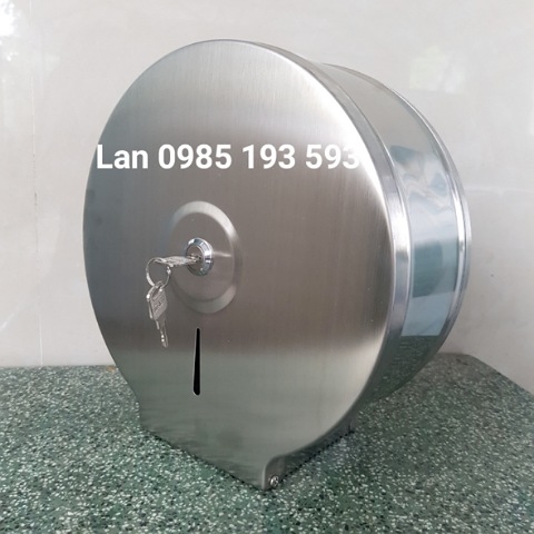Hộp đựng giấy tròn Inox D089