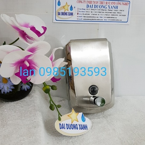 Hộp đựng xà bông Inox mờ 500ml