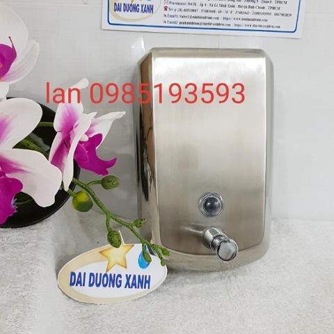 Hộp đựng xà bông Inox mờ 800ml